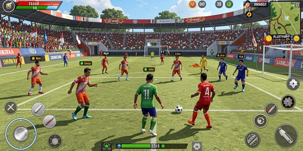 jepang77 - Visual menakjubkan dari salah satu lokasi dalam game.